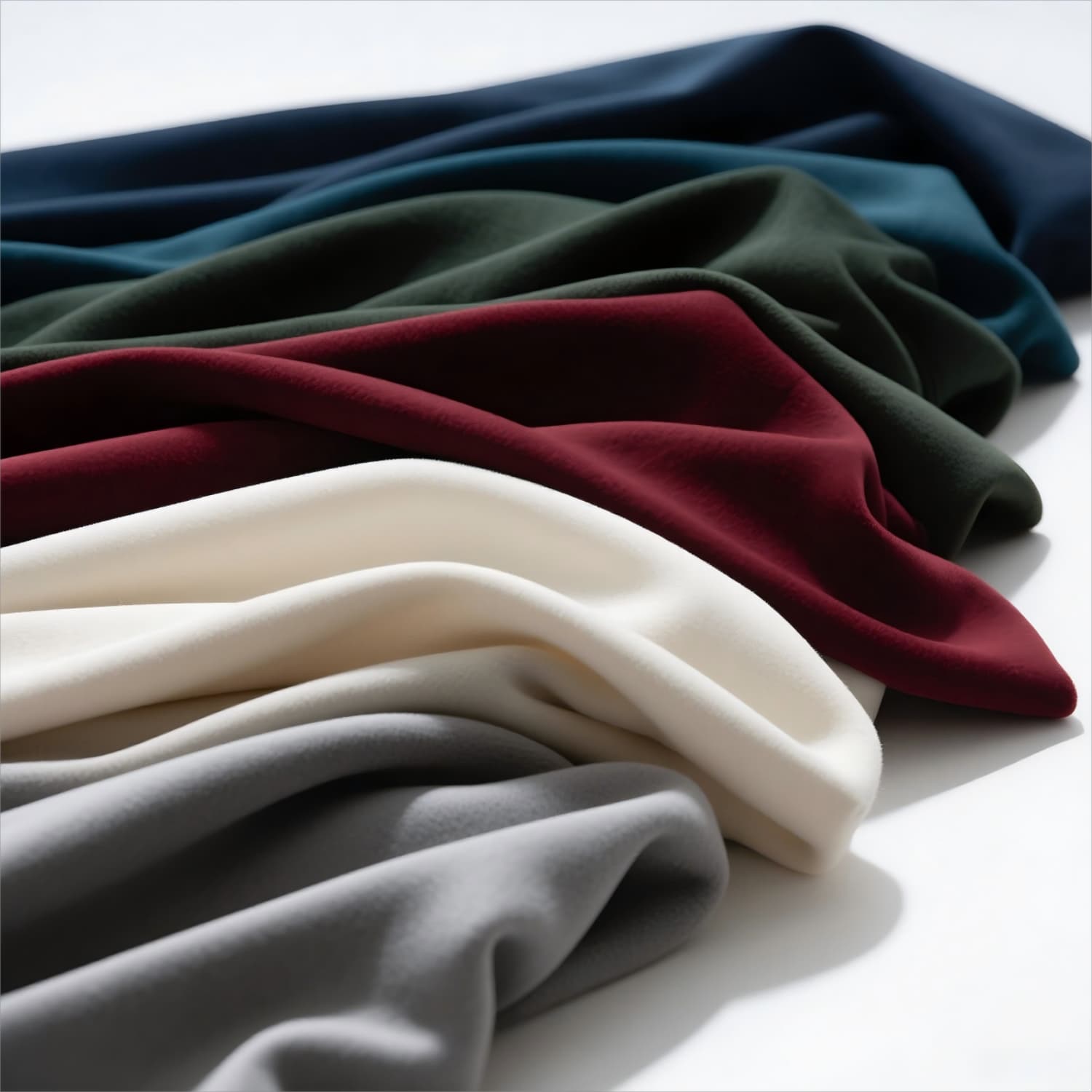 Sewing Velvet Fabric - 1M/2M Matowa, gładka tkanina aksamitna o