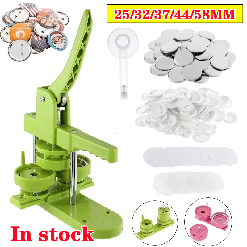 Button Hole Cutter - Maszyna do robienia przypinek DIY 25/32/37/44MM