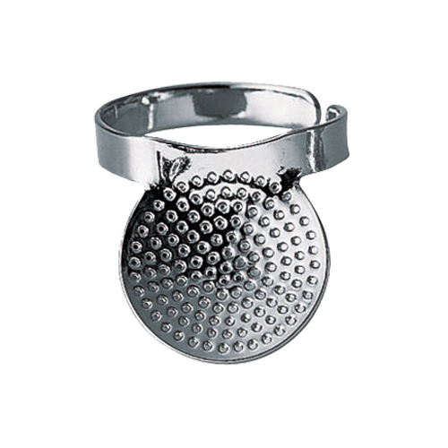 Sewing Thimble Metal - Ochraniacz na dłoń Clover z otwartymi