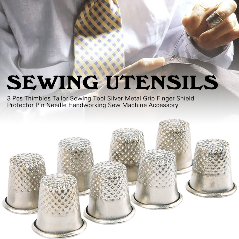 3 sztuk naparstek metalowe szy – Sewing Thimble Metal recenzja i cena