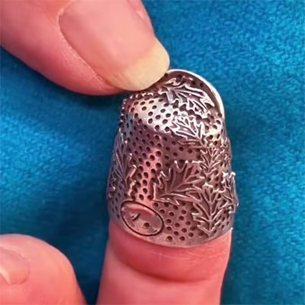 Metalowy otwarty naparstek w k – Sewing Thimble Metal recenzja i cena