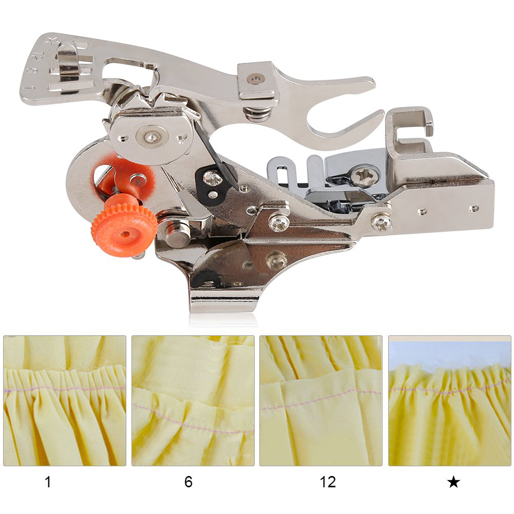 1 sztuk Ruffler Foot maszyna d – Sewing Gathering recenzja i cena