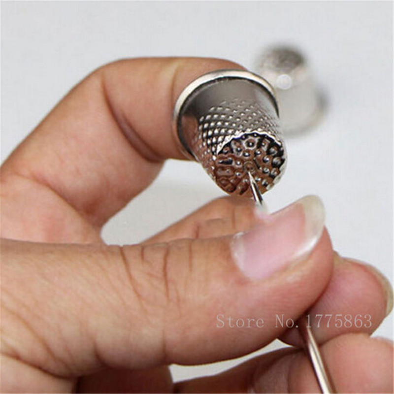 50 sztuk 18mm palec naparstki  – Sewing Thimble Metal recenzja i cena
