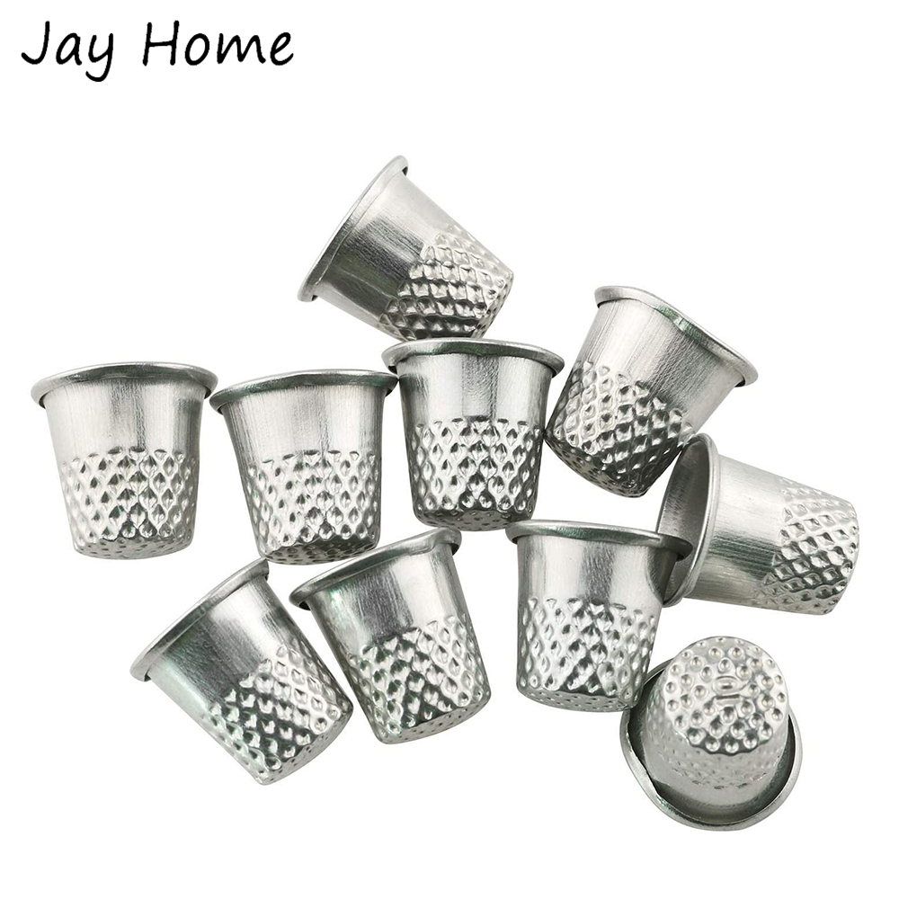 5/10 sztuk srebrne szycie napa – Sewing Thimble Metal recenzja i cena