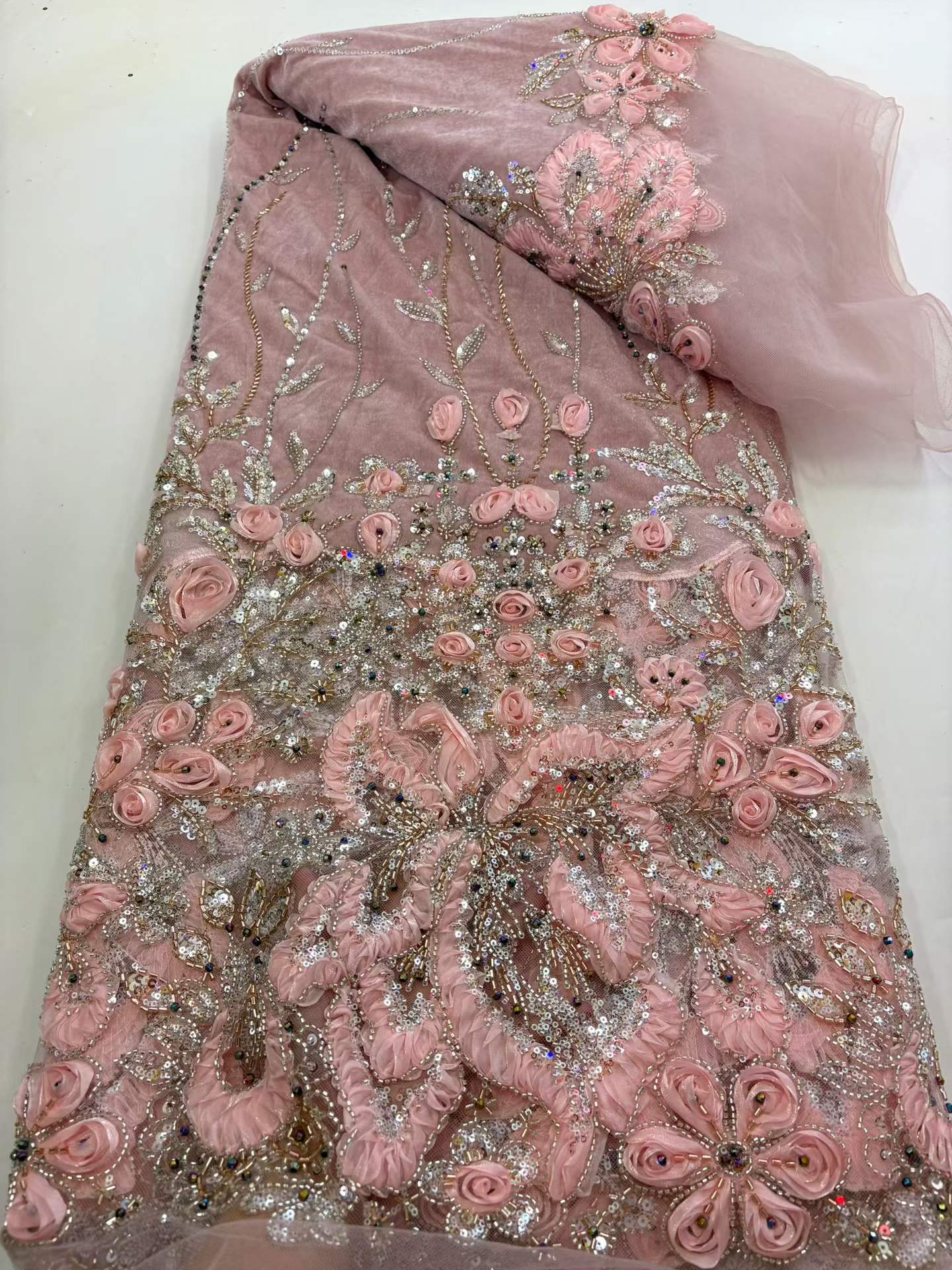Materiał do szycia sukni ślubn – Sewing Velvet Fabric recenzja i cena