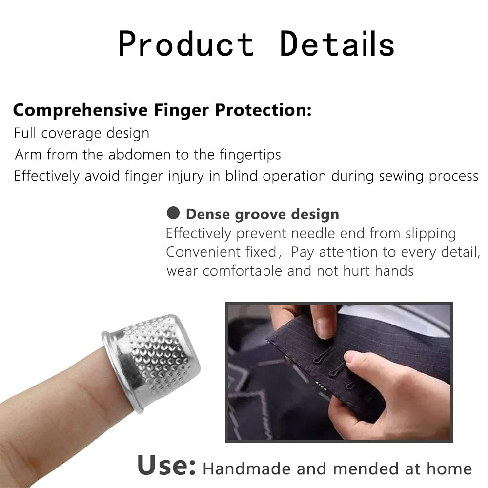 10/30 sztuk metalowy naparstek – Sewing Thimble Metal recenzja i cena