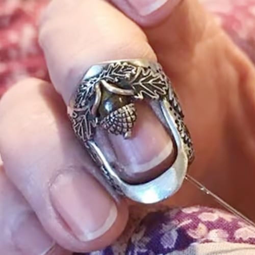 Metalowy Otwarty Paznokciak Or – Sewing Thimble Metal recenzja i cena