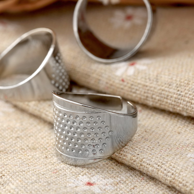 3 szt. Metalowe naparstki na p – Sewing Thimble Metal recenzja i cena