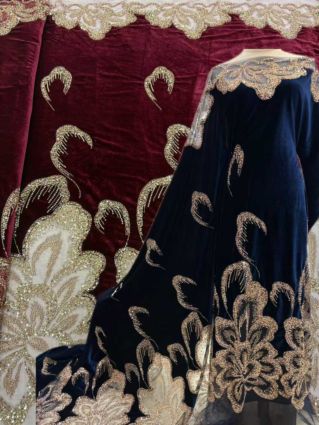 Afrykańska aksamitna koronka z – Sewing Velvet Fabric recenzja i cena