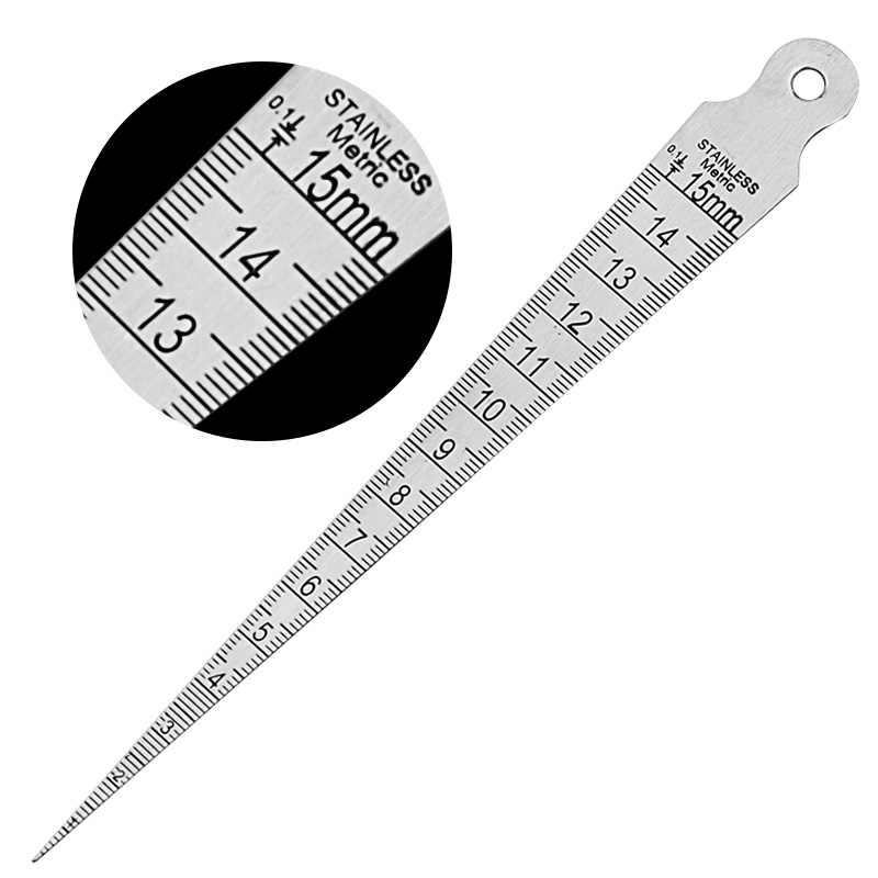 Klinowe miary stożkowe Toolsta – Seam Gauge Metal recenzja i cena