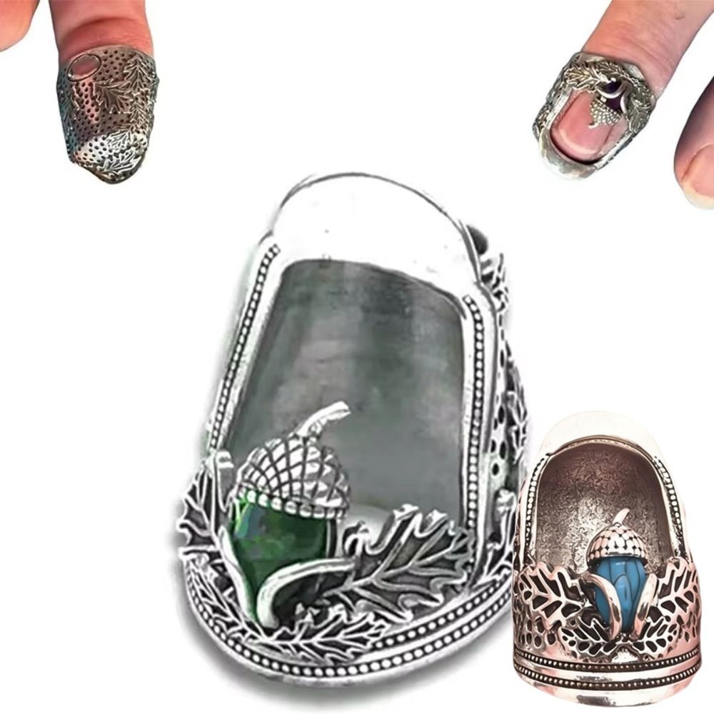 Metalowy otwarty naparstek w k – Sewing Thimble Metal recenzja i cena