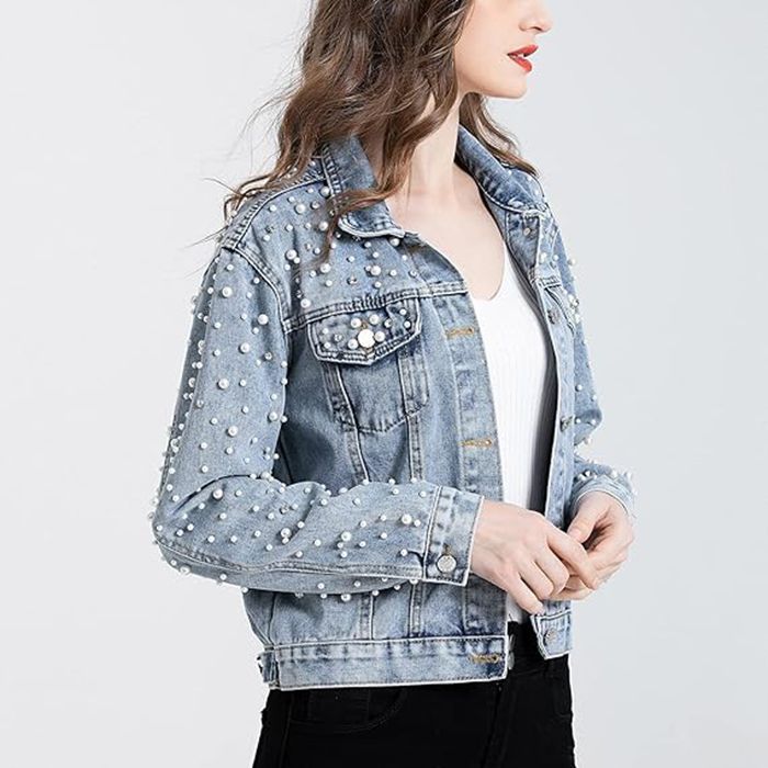 Nowe kurtki jeansowe z perłami – Sewing Jackets recenzja i cena