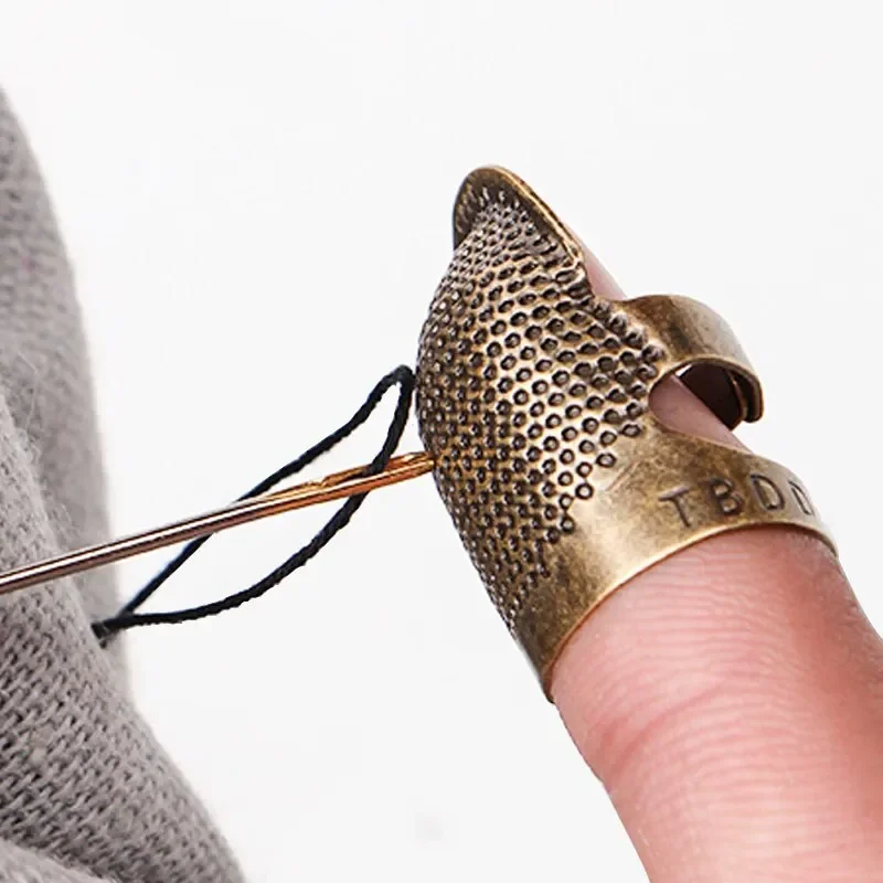 2 szt. Miedziane nakładki na p – Sewing Thimble Metal recenzja i cena