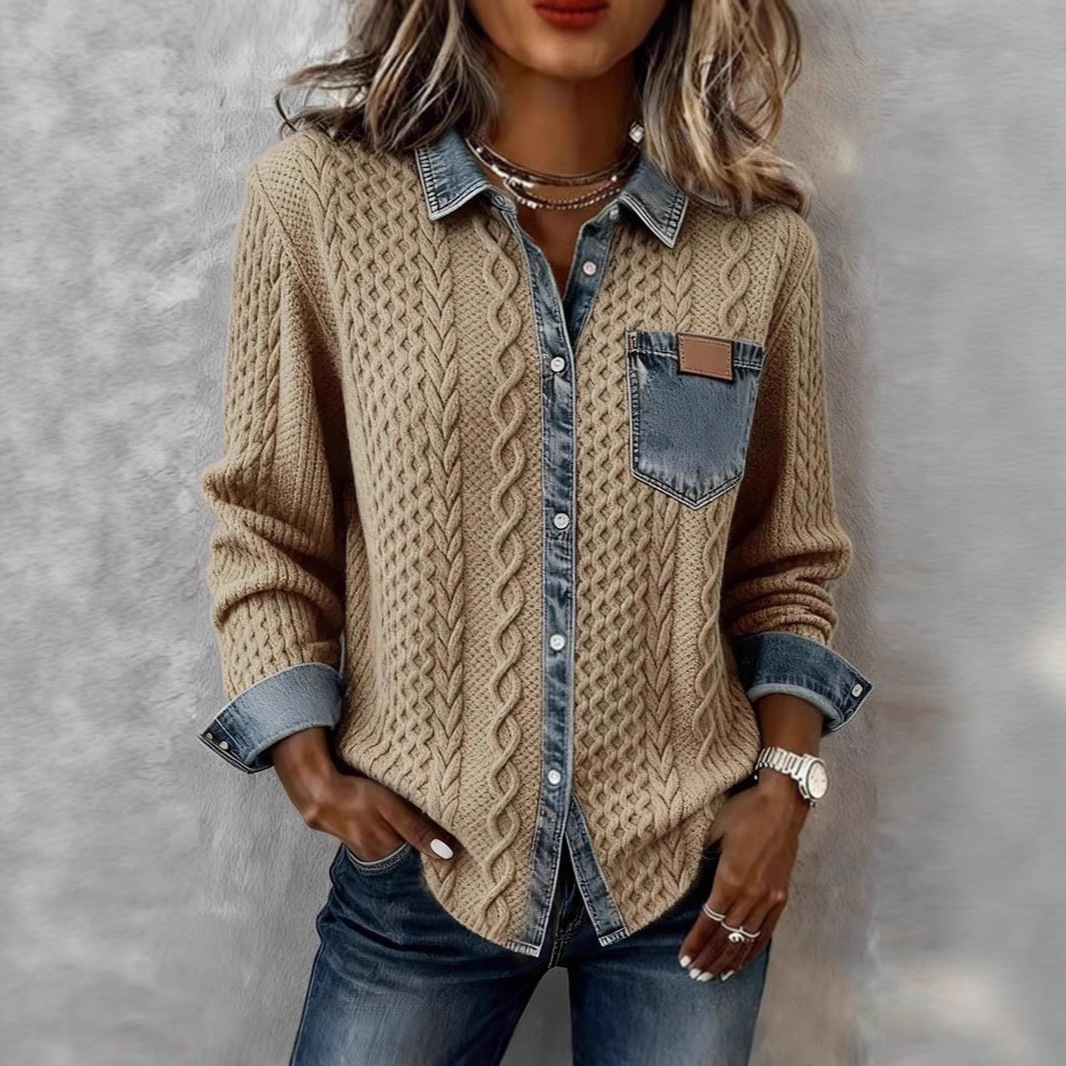 Odzież damska jesień, kardigan – Sewing Jackets recenzja i cena