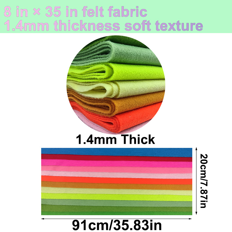 10 sztuk miękkich arkuszy filc – Is Sewing A Textile Craft recenzja i cena