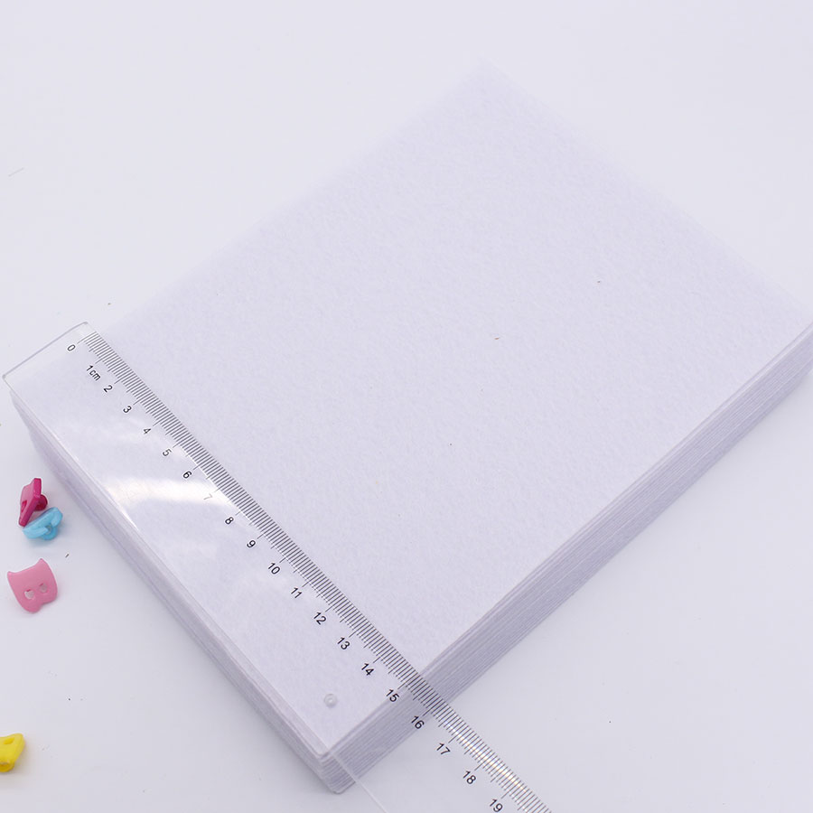 Biały filc o grubości 1 mm do  – Is Sewing A Textile Craft recenzja i cena