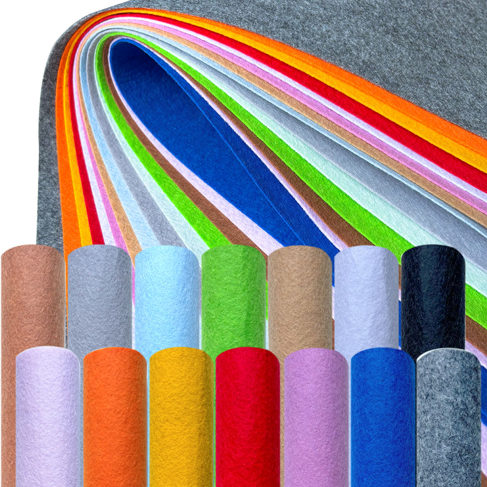 Filc Tkanina Różne kolory Filc – Is Sewing A Textile Craft recenzja i cena