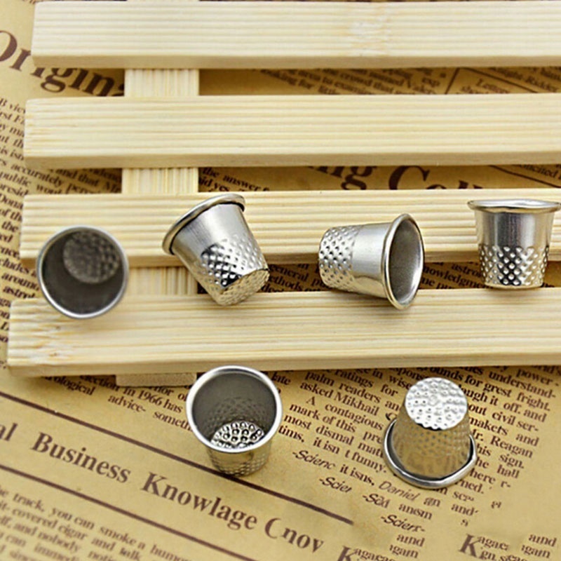10 szt. Metalowe aluminiowe na – Sewing Thimble Metal recenzja i cena