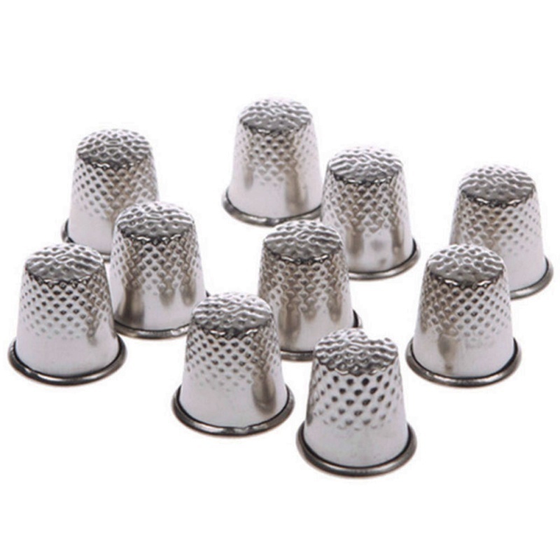 10 szt. Metalowe aluminiowe na – Sewing Thimble Metal recenzja i cena