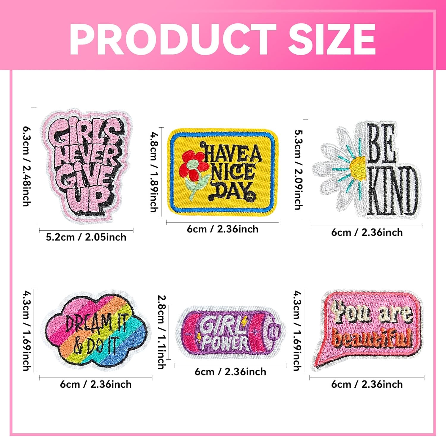 25 szt. Naszywek z napisami do – Sewing Jackets recenzja i cena