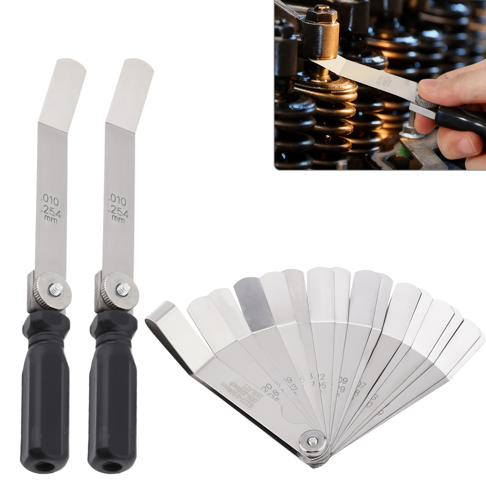 Zestaw szczelinomierzy do zawo – Seam Gauge Metal recenzja i cena
